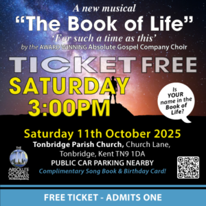 SATURDAY 3:00PM - The Book of Life Musical by the Absolute Gospel Company
